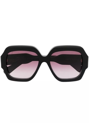 Chloé Eyewear oversize square-frame sunglasses - Black