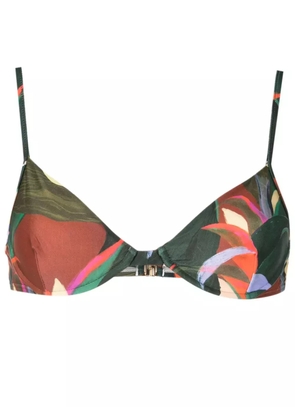 Lenny Niemeyer floral-print bikini top - Multicolour