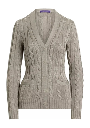 Ralph Lauren Collection cable-knit cardigan - Grey