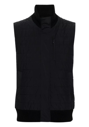 Herno quilted zip-up gilet - Black
