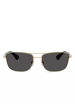Burberry Eyewear rectangle-frame sunglasses - Gold