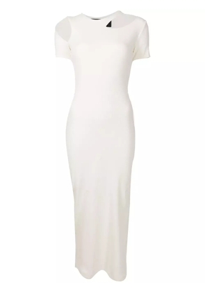 Gloria Coelho x Isabella Fiorentino cut-out maxi dress - White