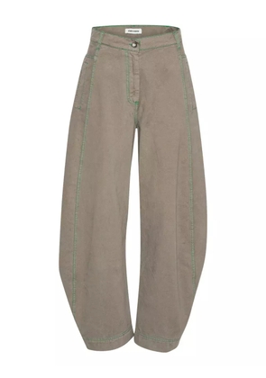 Henrik Vibskov contrast-stitched jeans - Neutrals