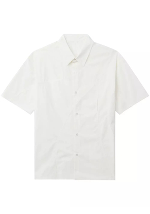 Post Archive Faction patchwork shortsleeved shirt - White