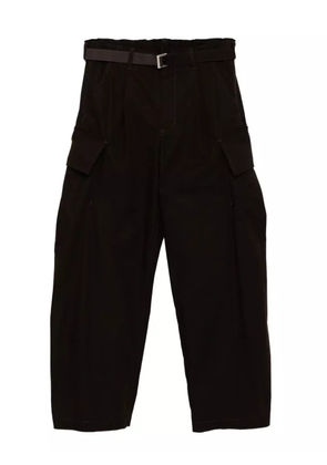 sacai ripstop trousers - Red