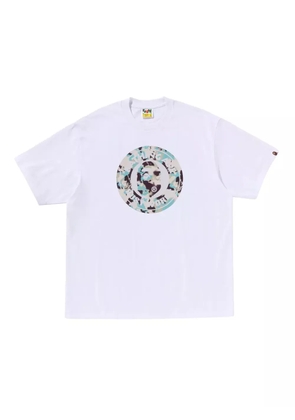 A BATHING APE® logo-graphic T-shirt - White