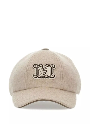 Max Mara logo-patch baseball cap - Brown