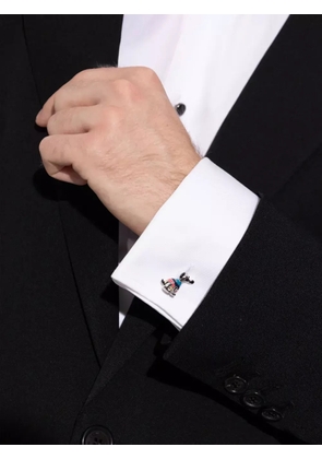 Paul Smith Stripe Jumper Dog cufflinks - Silver