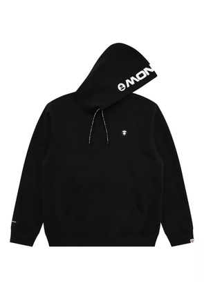 AAPE BY *A BATHING APE® long-sleeve hooded sweatshirt - Black