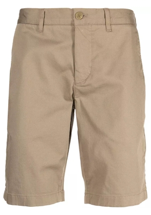 Lacoste slim-cut chino shorts - Brown