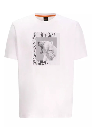 BOSS graphic T-shirt - White