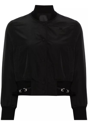 Givenchy buckle-detail bomber jacket - Black