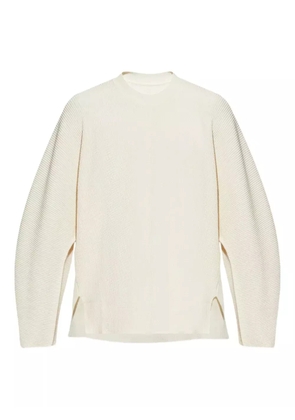 Homme Plissé Issey Miyake cotton sweater - Neutrals