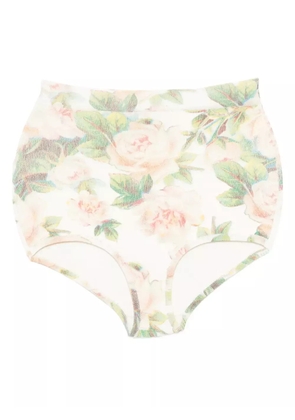 Simone Rocha floral-print brief - Multicolour