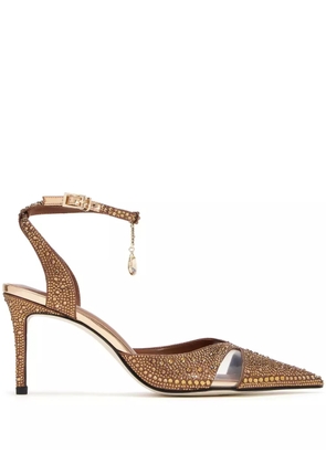 JW Pei 85mm Haidi pumps - Brown