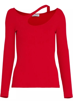 Gloria Coelho long sleeve top - Red