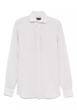 Dell'oglio striped shirt - Neutrals