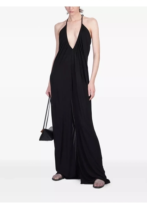 Christopher Esber satin jumpsuit - Black