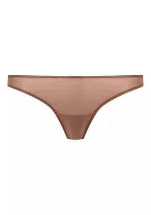 Maison Close high-cut tanga - Brown