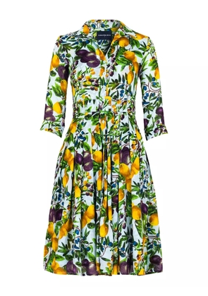 Samantha Sung Audrey midi dress - Soft-aqua