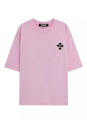 BARROW graphic-print T-shirt - Pink