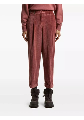 Peserico corduroy trousers - Red