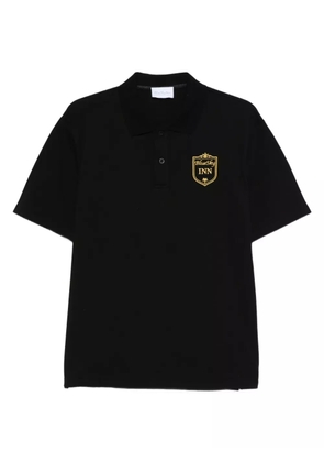 BLUE SKY INN logo-embroidered polo shirt - Black