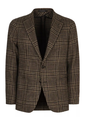 Tagliatore checkered two-button jacket - Neutrals