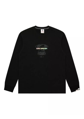 AAPE BY *A BATHING APE® long-sleeved t-shirt - Black