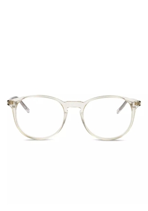 Saint Laurent Eyewear round-frame glasses - White