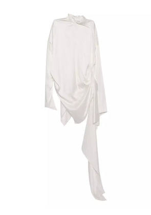 Gaze De Lin asymmetric dress - White