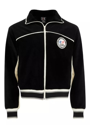 SAINT MXXXXXX logo-patch jacket - Black