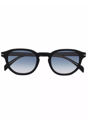 Eyewear by David Beckham round-frame gradient sunglasses - Black