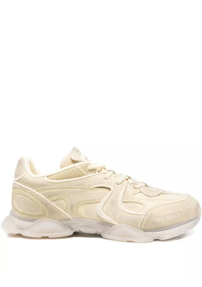 Axel Arigato Eris suede-panelled sneakers - Yellow