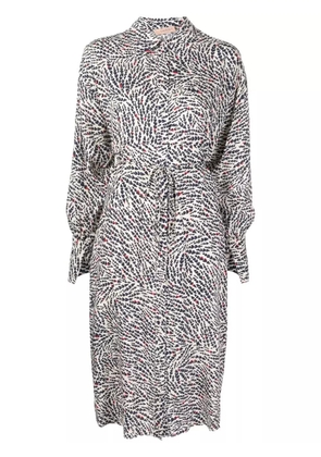 TWINSET heart-print shirt dress - Neutrals