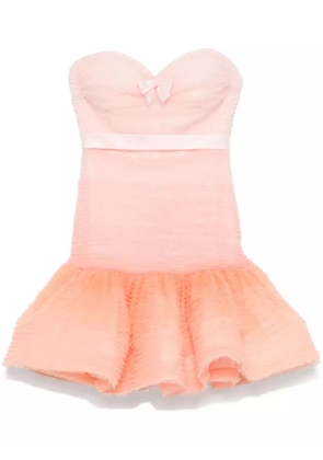 Viktor & Rolf degradé tulle mini dress - Pink