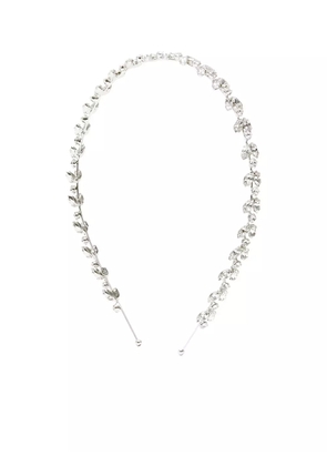 Jennifer Behr Roselyn crystal-embellished headband - Silver