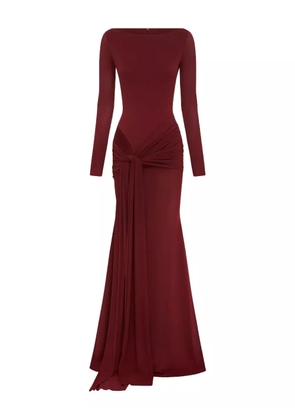 Alex Perry draped dress - Red