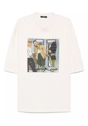 Willy Chavarria printed T-shirt - Neutrals