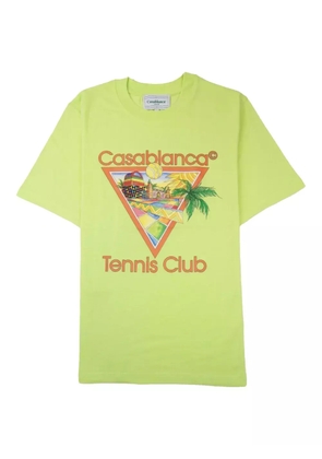 Casablanca Afro Cubism Tennis Club 'Green' T-shirt