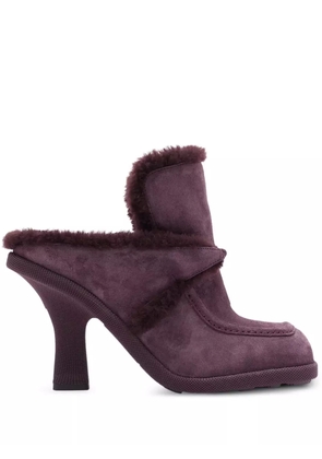 Burberry Highland mules - Purple