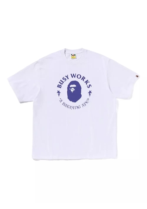 A BATHING APE® Busy Works T-shirt - White