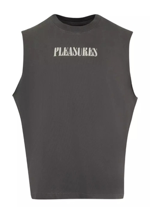 Pleasures Onyx sleeveless logo vest - Black