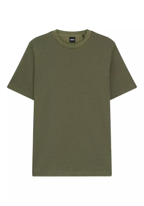 BOSS crew-neck T-shirt - Green