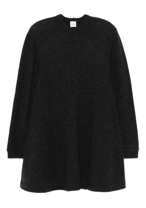 Nanushka a-line knitted mini dress - Grey