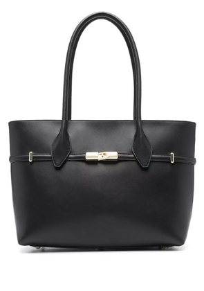 Furla logo-buckle tote bag - Black