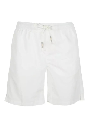 Eleventy drawstring beach shorts - White
