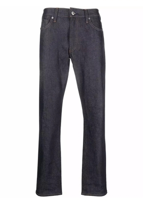 Levi's: Made & Crafted low-rise slim-fit jeans - Blue