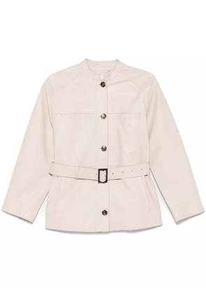 Yves Salomon leather jacket - Neutrals