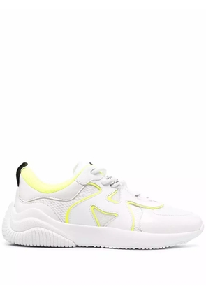 Hogan logo lace-up sneakers - White